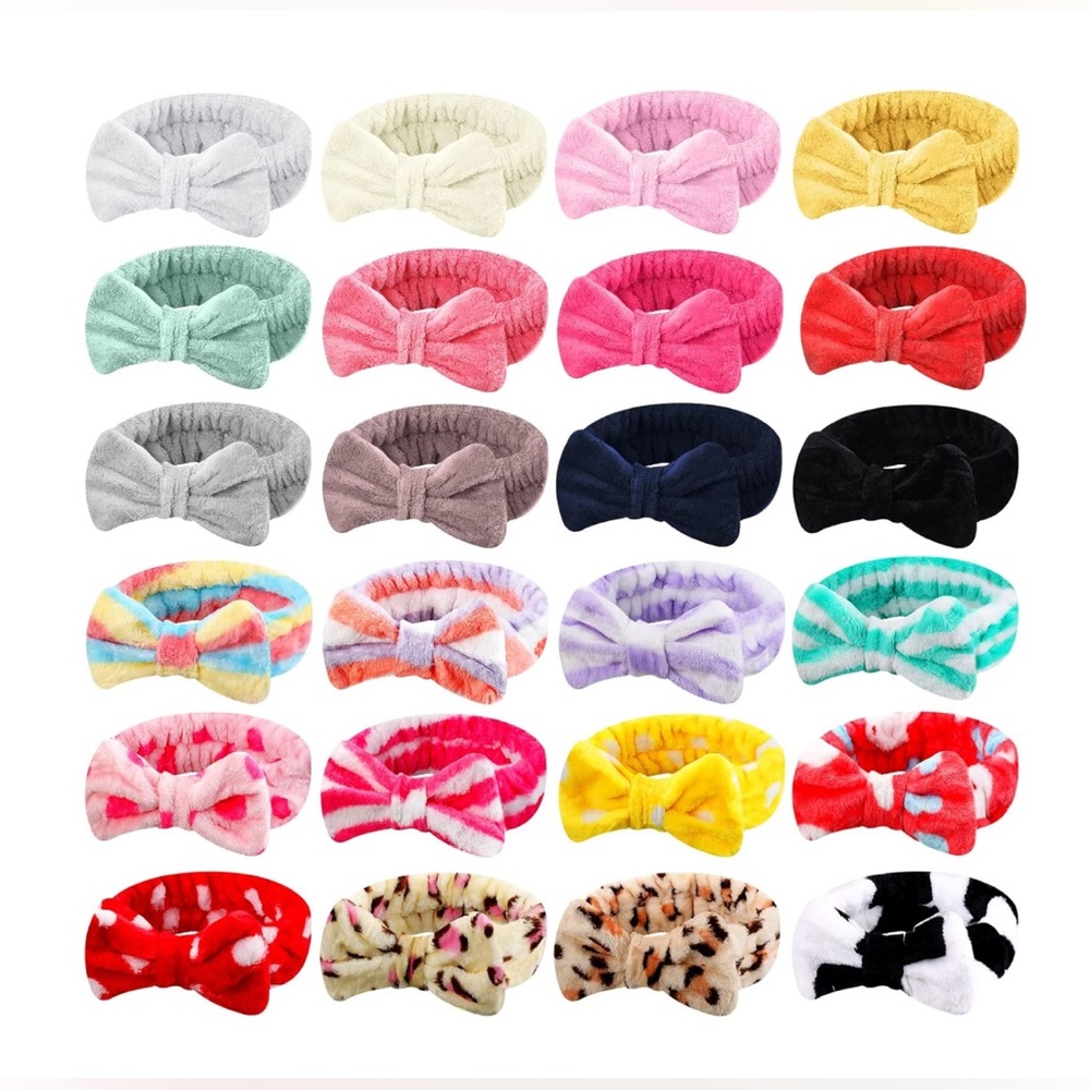 Colorful Spa Headband | Pick 1 | Soft Makeup Headband | Skincare Hair Wrap - Picture 1 of 3